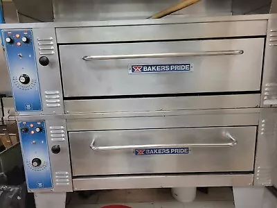 Buy Bakers Pride Eb-2-8-3836 Double Stack Electric Pizza Oven Stone Decks 208v 1ph • 7,995$