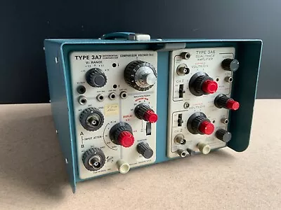 Buy Tektronix Type 3A7 Differential Comparator &Type 3A6 Dual Trace Amplifier (SR34) • 164.99$