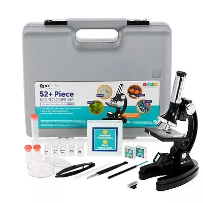 Buy Kits De Ciencia Para Niños Microscopio Para Principiantes Con LED 120X - 1200X • 50.34$