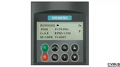 Buy Siemens 6SE6400-0AP00-0AA1 MICROMASTER 4 Advanced Operator Panel (AOP) • 650$