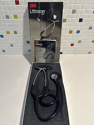Buy Littmann Classic II Pediatric And Infant Stethoscope - Black • 49.99$
