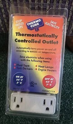 Buy Thermo Cube: Thermostatically Controlled Outlet Heat Tape Heat Lamps • 6$
