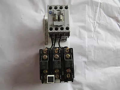 Buy Allen Bradley 109-C09NDJOV Contactor Assembly 100-C09*10 With W29 Heaters VGC!!! • 35$