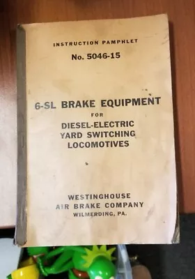 Buy 6-SL Brake Equipment Diesel Electric Yard Switching Locomotives Westinghouse  • 10$