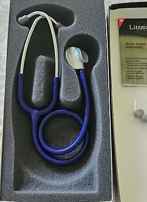 Buy Stethoscope Littmann Classic II Purple In Original Box With Instruction Book • 140$