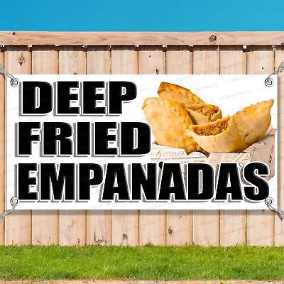 Buy DEEP FRIED EMPANADAS Advertising Banner Vinyl Sign Fast Food Truck Bar Fair • 39.26$