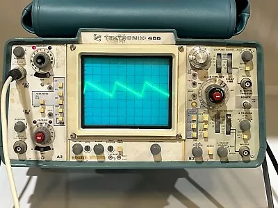 Buy Tektronix Model 455 50 MHz Dual Channel Oscilloscope With Manual • 100$