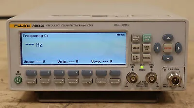 Buy Fluke PM6690 Frequency Counter/Analyzer 100pS, 2.7GHz, Timebase And C-Chan NEW • 1,200$