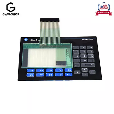 Buy Membrane Keypad & Touch ScreenN Fit For Allen-Bradley Panelview 550 2711-B5A2 US • 56.08$