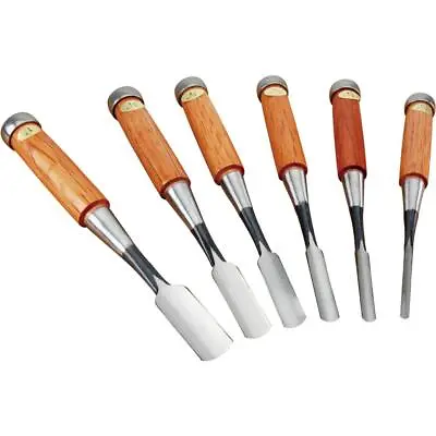 Buy Grizzly G7957 Japanese Gouge - Set Of 6 • 167.95$