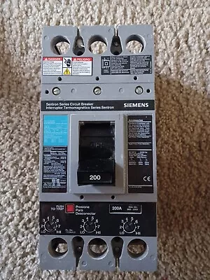 Buy Siemens FXD63B200 200A 600V Standard Circuit Breaker • 250$