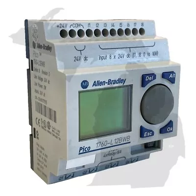 Buy ALLEN BRADLEY 1760-L12BWB /B Pico 12-PT PLC CONTROLLER 24Vdc W/ RTC 1760L12BWB • 220$
