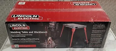 Buy Lincoln Electric K5334-1 Portable Welding Table Folding Workbench 21  X 44  • 249.99$