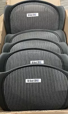 Buy GENUINE OEM Herman Miller Aeron Seat Pan Size B 3D02 Grey Mesh New 1pcs • 145$