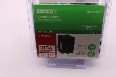 Buy Square D HOM2100C 100 A Miniature Circuit Breaker NEW!  Sealed Clamshell Package • 43.89$
