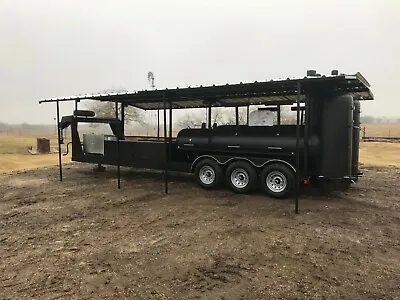 Buy NEW Custom BBQ Pit Charcoal Grill Smoker Concession Style Trailer • 35,500$