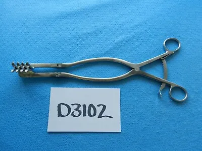 Buy D3102 V. Mueller Surgical Hinged Beckman Adson Laminectomy Retractor NL5400 • 100$