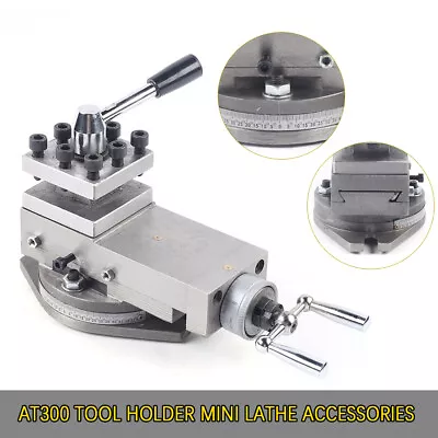 Buy AT300 Mini Lathe Accessories Metal Lathe Assembly Metal Change Tool • 108.24$