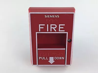 Buy Siemens Hms-s Manual Pull Station, Addressable, Single Action, Red • 34.99$