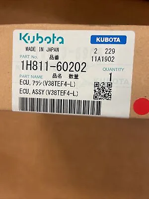 Buy Kubota 1H811-60202 ECU Assembly V38TEF4-L For SVL95-2S SVL95-2SC, 1H81160202 • 1,125.95$