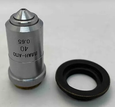 Buy LOMO Planapochromat Plan-apo 40x 0,65 Objective Lens Microscope Zeiss • 245$