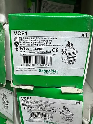 Buy Schneider Electric Vcf1 Non-Fusible Disconnect Switch, 3 Pole, Door Mount, 32 A • 200$
