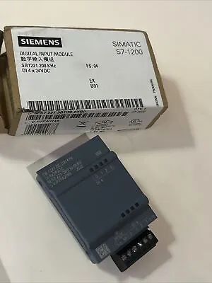 Buy Siemens 6ES7 221-3BD30-0XB0 Digital Input Module, Simatic S7-1200. Free Shipping • 78$