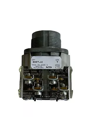 Buy Allen Bradley 800T-J2B Selector Switch Type 4,13 /3 Position Maintained -Black  • 109.99$