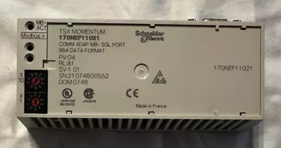 Buy Schneider Automation 170-nef-110-21 Comm Adap Mb+ Sgl Port 984 Data Format • 65$