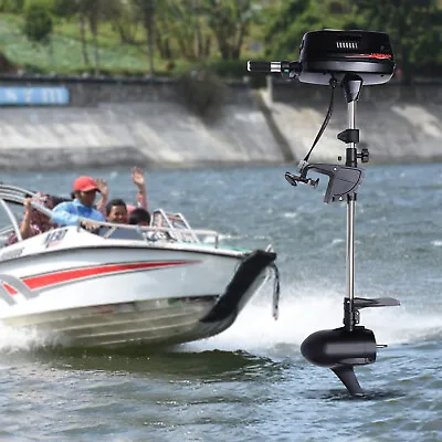 Buy HANGKAI 60V Electric Outboard Motor Fishing Boat Engine Brushless 2200W! • 445.88$