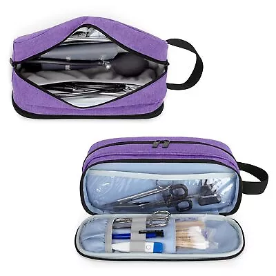 Buy Trunab Stethoscope Carrying Case Hold 2 Stethoscopes Or BP Cuffs, Compatible ... • 40.51$