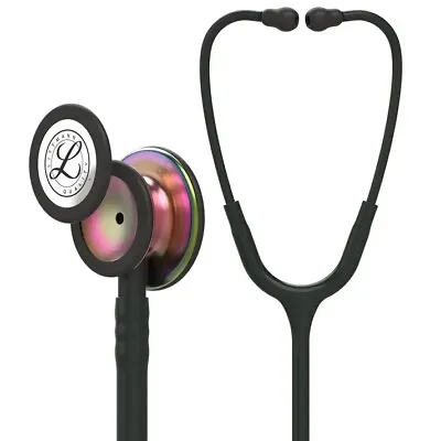 Buy 3M Littmann Classic III Monitoring Stethoscope, Black - Rainbow Finish, 5870 • 117$