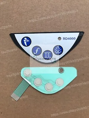 Buy Keypad Membrane Overlay For Radiodetection SPX RD4000 Cable Pipe Locator • 90.25$