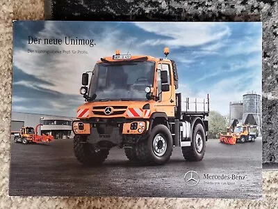 Buy Mercedes-Benz Unimog Brochure Tractor Tug • 7.55$