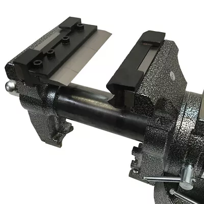 Buy Vise Mount 6  Press Brake Bender Attachment Bending 14 Gauge Mild Steel 1/8  Alu • 84.99$
