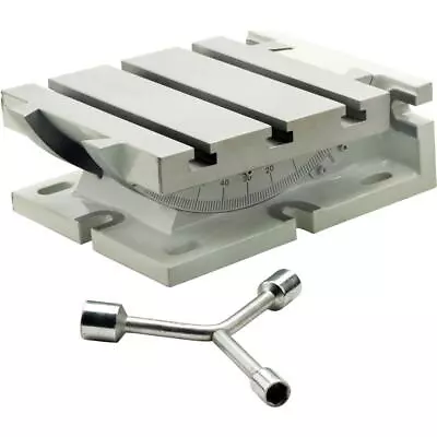Buy Grizzly T10221 7  X 7  Horizontal / Vertical T Slot Tilting Table • 435.95$