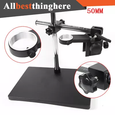 Buy Microscope Camera Boom Stereo Arm Table Stand  10-265mm Holder Adjustable  • 79.80$