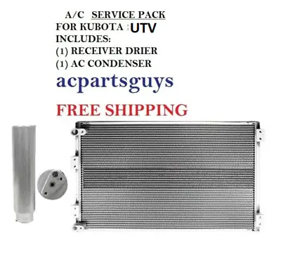 Buy New Condenser Service Kit Kubota RTV1100 ATV UTV K7711-87610 • 459$