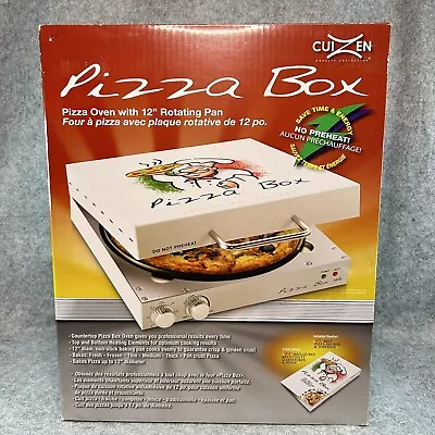 Buy Cuizen Pizza Box Countertop Pizza Oven With 12  Rotating Pan PIZ-4012 * Open Box • 97$