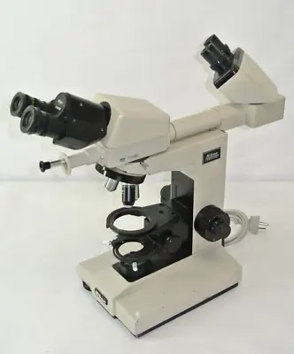 Buy Nikon Labophot Microscope 20x 40x 100x, 4x Ocular Lenses, Teaching Bridge • 199$