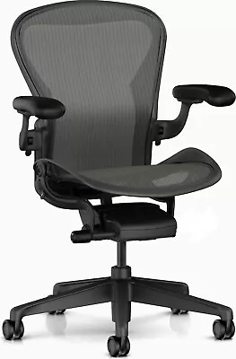 Buy Herman Miller Aeron Remastered Chair - Size C Graphite -open Box -basic Model • 499.11$