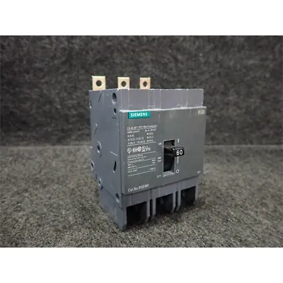 Buy Siemens BQD360 Circuit Breaker, 60A, 480VAC, 3P. No Box. • 61$