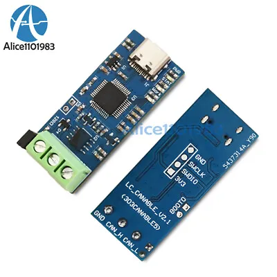 Buy USB To CAN Module Support CAN FD CAN Bus Analyzer V2.0 Can Debugging Assistant • 9.30$