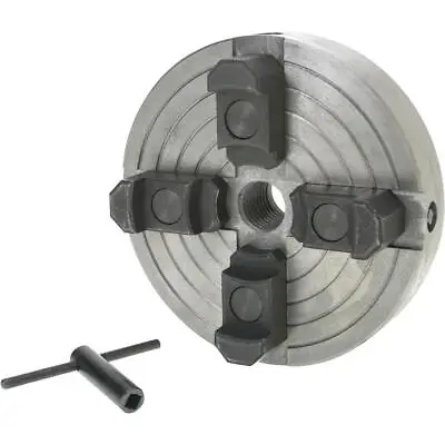 Buy Grizzly H8049 6  4-Jaw Wood Chuck - 1  X 8 TPI • 61.95$