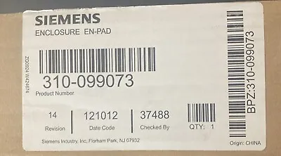 Buy New Siemens EN-PAD-3, 310-099073 Black Enclosure • 110$