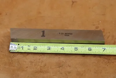 Buy NEW MORSE T-15  1  X 1  X 7  Lathe Tool Bit Blank. MADE IN USA • 74.99$