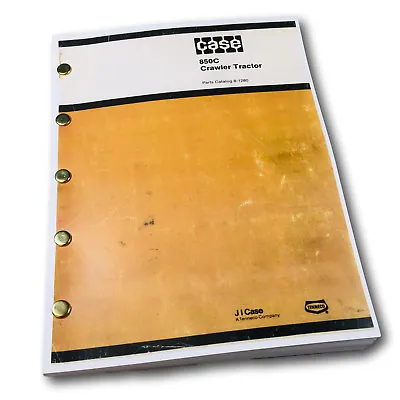 Buy J I Case 850C Crawler Tractor Dozer Parts Manual Catalog Assembly Exploded Views • 36$