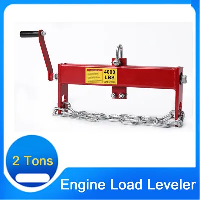 Buy Heavy Duty Engine Load Leveler Load Lift Tool 4000 Lbs Steel For Engine Hoist • 46.55$