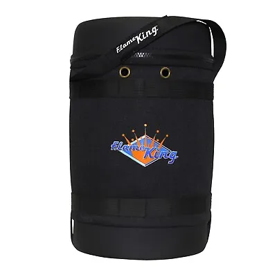 Buy Flame King Gas Hauler For 5LB Propane Tank-Insulated Protective Black Carry Case • 44.95$