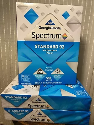 Buy Georgia Pacific 991322R Spectrum Standard 92 Multipurpose 8.5 X 11 1500 Sheets • 14.99$